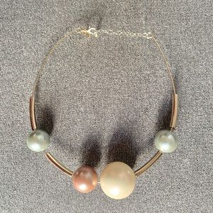 Freedom by Topshop Pearls Statement Necklace